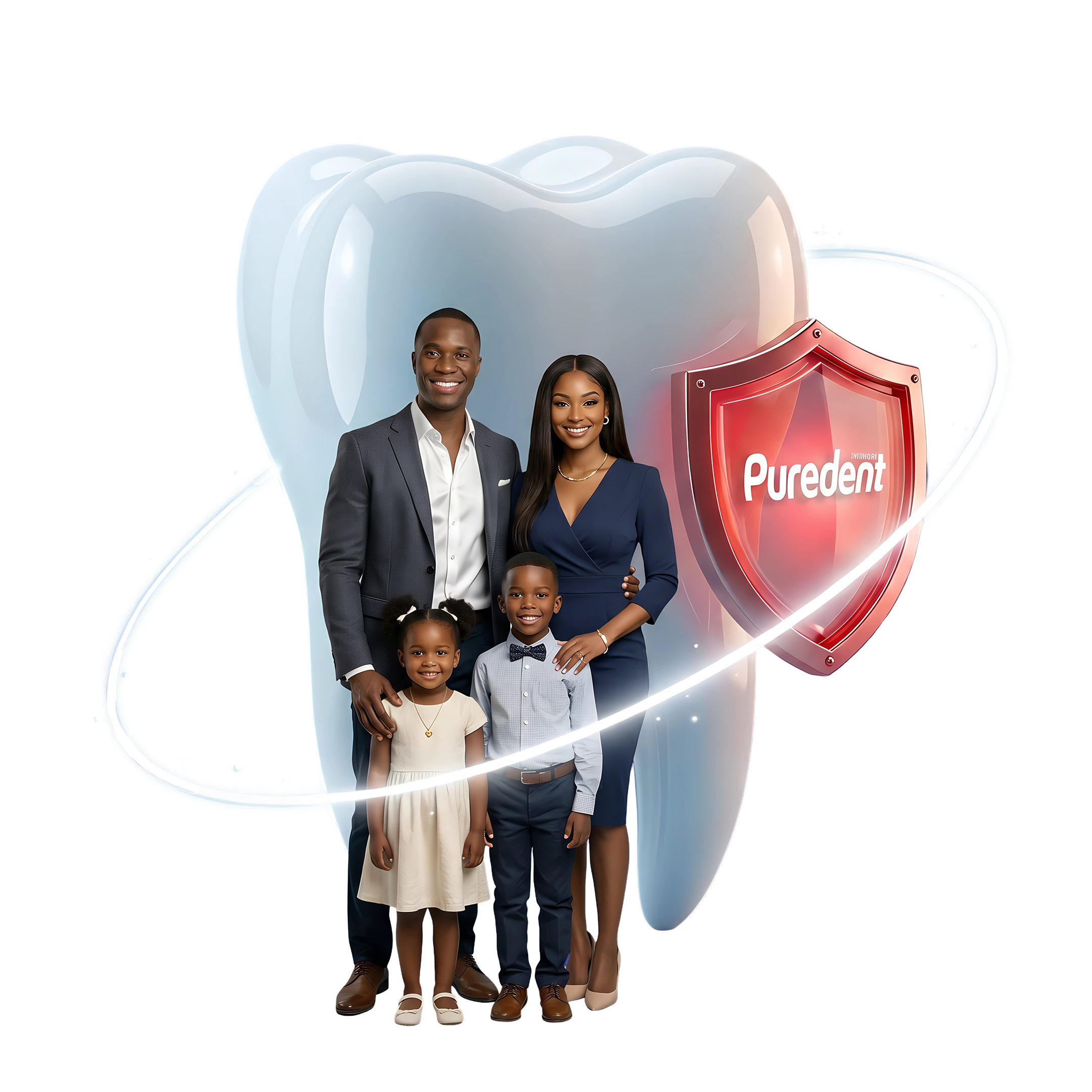 Puredent family shield visual